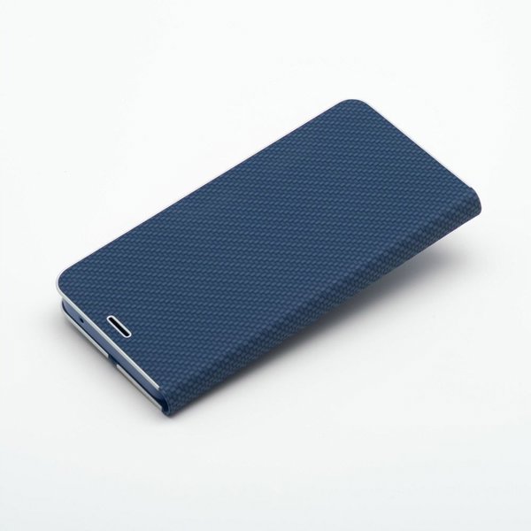 Θήκη LUNA Book Carbon για το IPHONE 17 Pro μπλε
