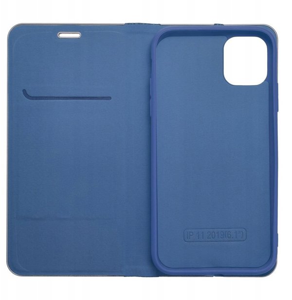 Θήκη LUNA Book Carbon για το IPHONE 17 Pro μπλε