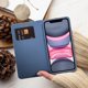 Θήκη LUNA Book Carbon για το IPHONE 17 Pro μπλε