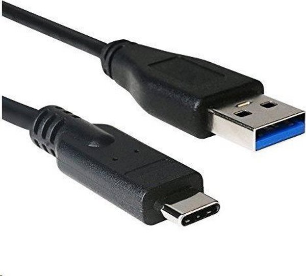 Καλώδιο C-Tech USB-A σε USB-C 2.0, 1m, Μαύρο (CB-USB2C-10B)
