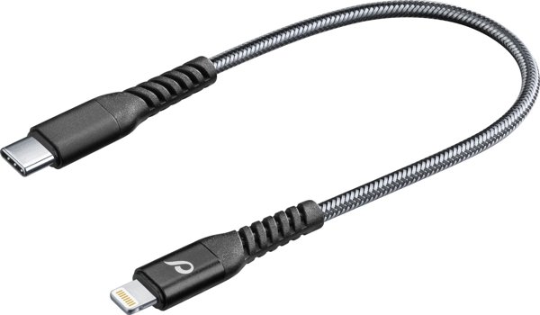 USB Cellular Line Lightning - Καλώδιο USB-C 0,15 m Μαύρο (TETRACABC2LMFI15CK) 11720727 8018080353215