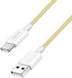 Καλώδιο LogiLink USB-A - USB-C 0.5m με νάιλον πλέξη κίτρινο