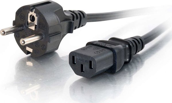 Καλώδιο τροφοδοσίας C2G Καλώδιο / 3 m Universal Power cord CEE 7/7