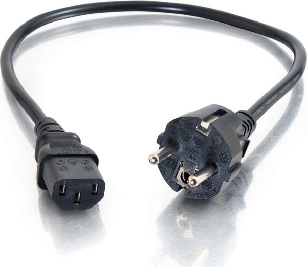 Καλώδιο τροφοδοσίας C2G Καλώδιο / 3 m Universal Power cord CEE 7/7