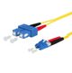 Καλώδιο διασταυρούμενης σύνδεσης METZ CONNECT OpDAT, SC-D/LC-D OS2, 2,5 m