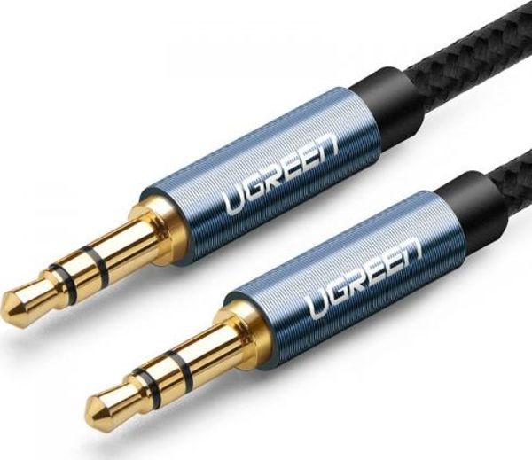 Ugreen Καλώδιο Ήχου Jack 3.5mm σε Jack 3.5mm AV112 1m Μπλε
