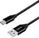 Καλώδιο USB LogiLink USB-A - USB-C 0.3 m Μαύρο (CU0139)
