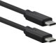 Καλώδιο USB Roline USB-C - USB-C 0.5 m Μαύρο