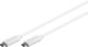 Καλώδιο USB Goobay USB-C - USB-C 1 m Λευκό (67194)