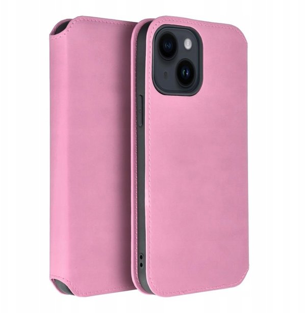 Θήκη DUAL POCKET Book για IPHONE 17 ανοιχτό ροζ