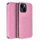 Θήκη DUAL POCKET Book για IPHONE 17 ανοιχτό ροζ