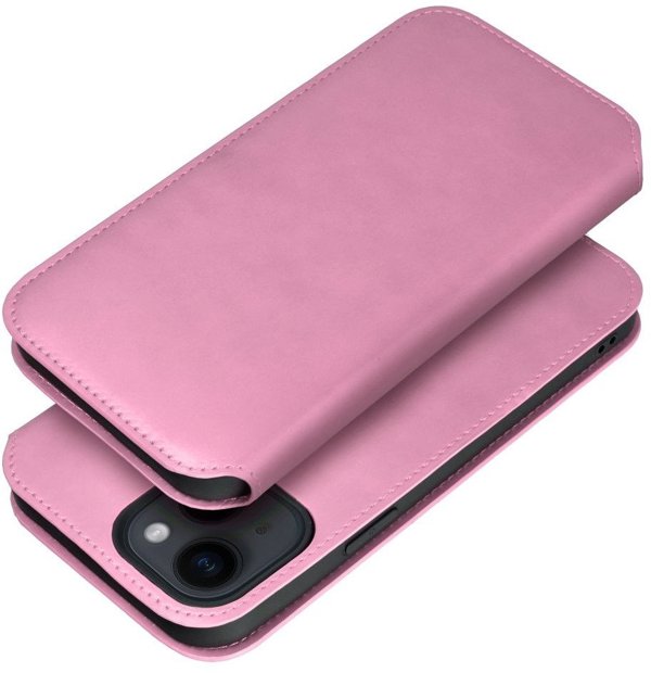 Θήκη DUAL POCKET Book για IPHONE 17 ανοιχτό ροζ