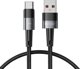 Καλώδιο USB Tech-Protect USB-A - USB-C 0,5 m Μαύρο (9319456607499) 13816355 9319460000000