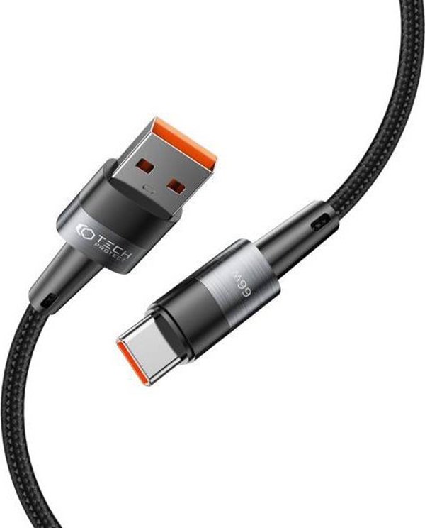 Καλώδιο USB Tech-Protect USB-A - USB-C 0,5 m Μαύρο (9319456607499) 13816355 9319460000000