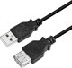 Καλώδιο USB LogiLink USB-A - USB-A 5 m Μαύρο (CU0012B)