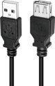 Καλώδιο USB LogiLink USB-A - USB-A 5 m Μαύρο (CU0012B)