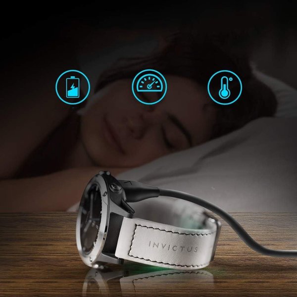 Καλώδιο Φόρτισης Tech-Protect MC04 Ultraboost USB-C για Garmin Watch 100cm Μαύρο
