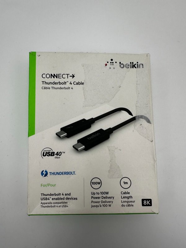 Belkin CONNECT Thunderbolt 4 Καλώδιο, 1M, παθητικό