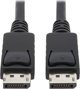 Kabel Eaton Eaton Tripp Lite Series DisplayPort Cable with Latching Connectors, 4K 60 Hz (M/M), Black, 10 ft. (3.05 m) - DisplayPort-Kabel - DisplayPort (M) zu DisplayPort (M) - 3 m - Schwarz