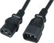 Kαλώδιο Τροφοδοσίας M-CAB 3 ΜΕΤΡΑ POWER CORD C13-C14 - ΜΑΥΡΟ