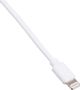 Καλώδιο USB Akyga USB-A - Lightning 1.8 m Λευκό (AK-USB-31)