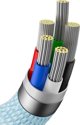Καλώδιο USB Baseus USB-C - Lightning 2 m Ανοιχτό Μπλε (BSU3639)
