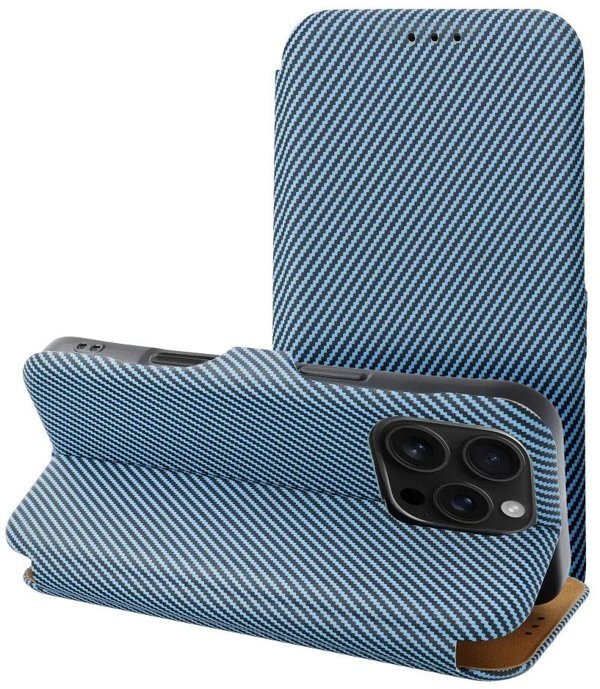 Θήκη FOLIO Side Magnet για IPHONE 16 μπλε