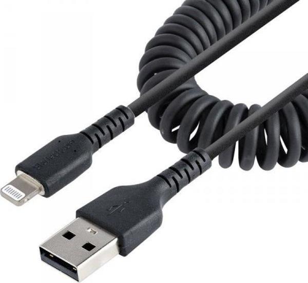 Καλώδιο StarTech RUSB2ALT1MBC USB-A σε Lightning, 1m, Μαύρο