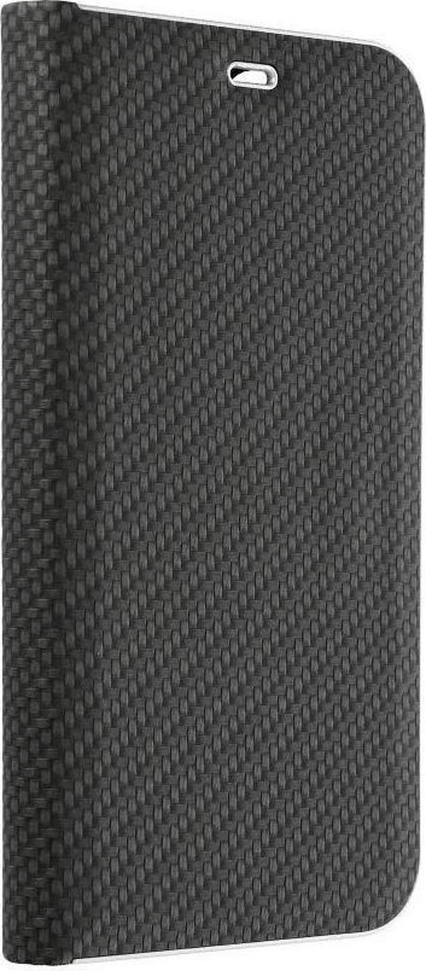 Kabura Forcell LUNA Book Carbon για SAMSUNG A13 4G μαύρο