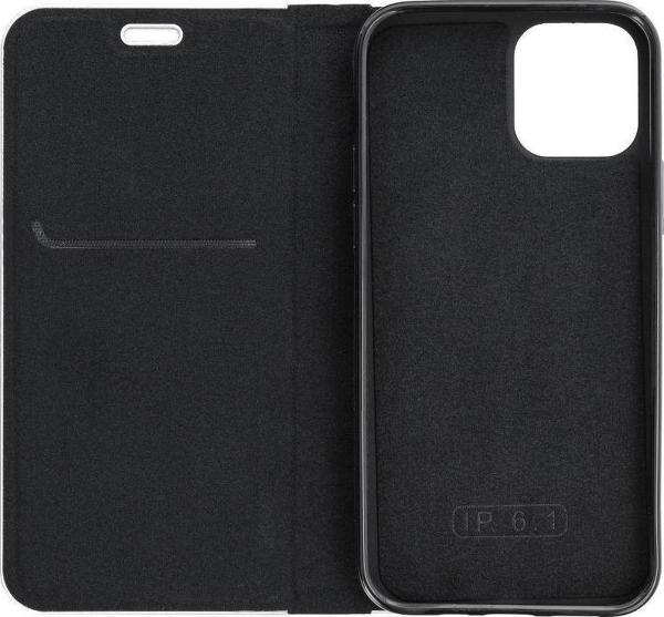 Kabura Forcell LUNA Book Carbon για SAMSUNG A13 4G μαύρο