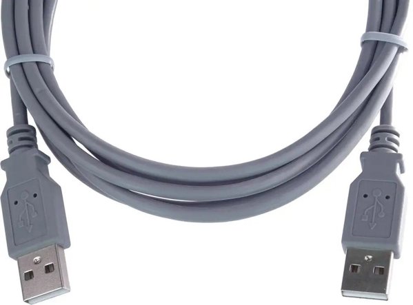 Kabel USB PremiumCord USB-A - USB-A 3 m Czarny (ku2aa3)