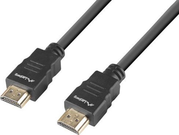 Καλώδιο Lanberg HDMI - HDMI 1.8m μαύρο (CA-HDMI-15CC-0018-BK)