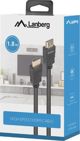 Καλώδιο Lanberg HDMI - HDMI 1.8m μαύρο (CA-HDMI-15CC-0018-BK)