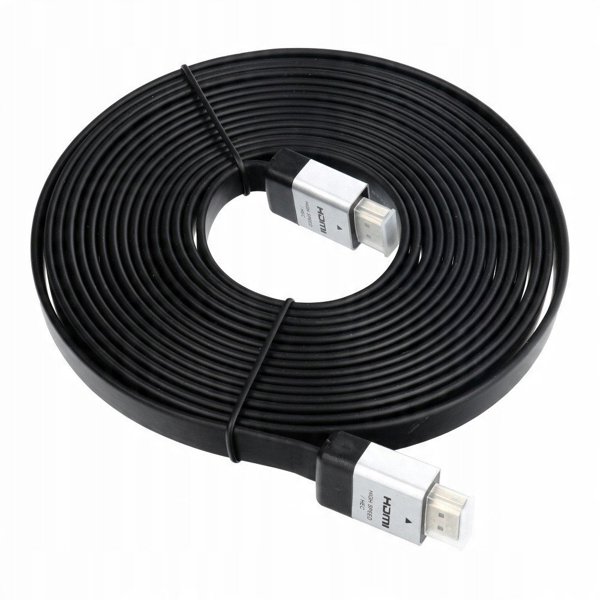 OEM Καλώδιο HDMI 2.0 4K 60Hz Υψηλής Ταχύτητας με Ethernet, 5m, Μαύρο