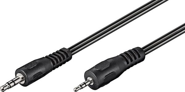 Καλώδιο MicroConnect Jack 2.5mm - Jack 3.5mm 2m μαύρο (AUD3525LL2)