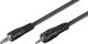 Καλώδιο MicroConnect Jack 2.5mm - Jack 3.5mm 2m μαύρο (AUD3525LL2)