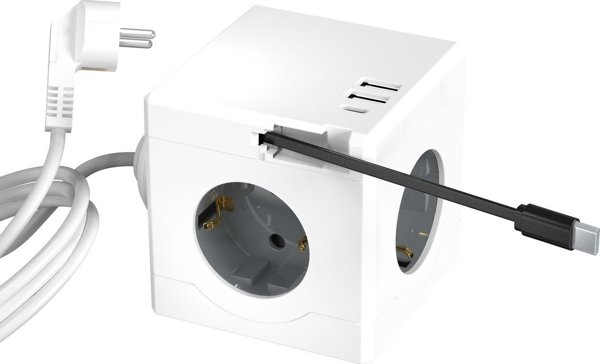 Καλώδιο τροφοδοσίας MicroConnect Power Cube, 3 υποδοχές Schuko,