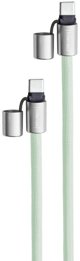 Καλώδιο Intenso USB-C σε USB-C για Γρήγορη Φόρτιση, 1.65m, Πράσινο