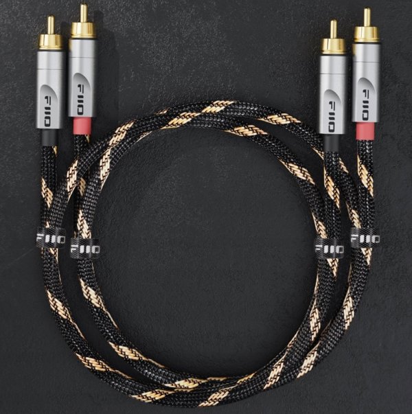Διπλό αναλογικό καλώδιο ήχου RCA FiiO FiiO LR-RCA4S - 20cm