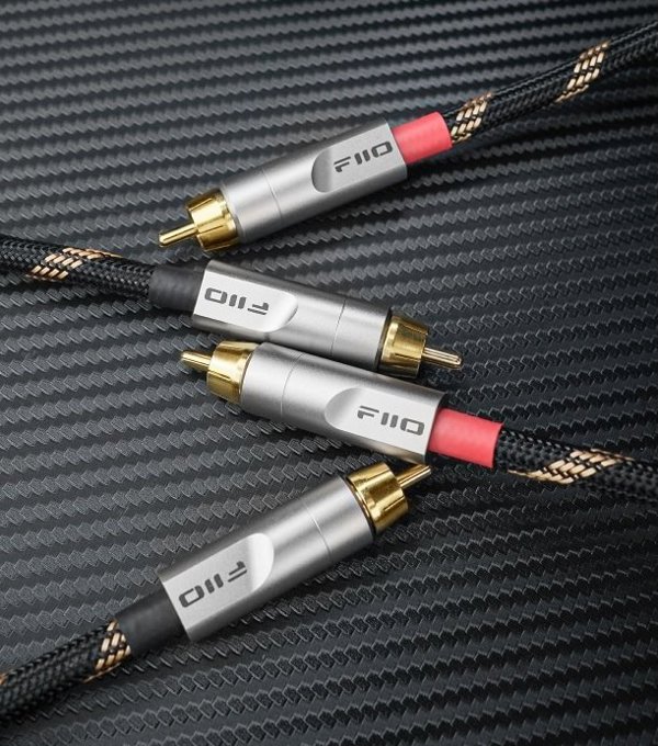 Διπλό αναλογικό καλώδιο ήχου RCA FiiO FiiO LR-RCA4S - 20cm