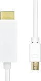 Καλώδιο ProXtend DisplayPort Mini - HDMI 2m λευκό (MDP1.2-HDMI-002W)