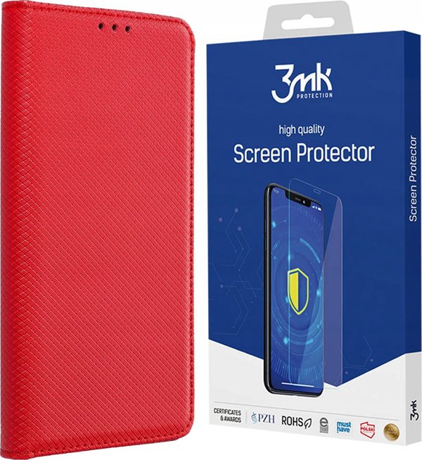 Kabura Smart Case βιβλίο για IPHONE 13 MINI κόκκινο