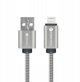Καλώδιο Forcell F-Energy USB-A σε Lightning 2.4A 12W Μεταλλικό 2m - Ασημί