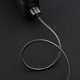 Καλώδιο Forcell F-Energy USB-A σε Lightning 2.4A 12W Μεταλλικό 2m - Ασημί