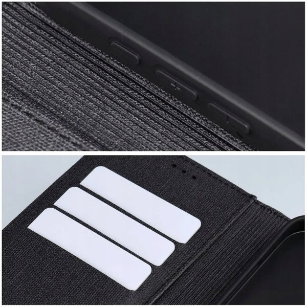 Θήκη Βιβλίου GOMMA για SAMSUNG S25 Edge μαύρο