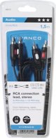 Καλώδιο Vivanco Vivanco καλώδιο 2xRCA - 2xRCA 1.5m (46012)