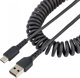 Καλώδιο StarTech R2ACC-1M-USB-CABLE USB-A σε USB-C 1m, Μαύρο