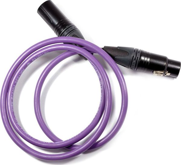 Καλώδιο Melodika XLR - XLR 8m μωβ