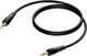 Καλώδιο Ήχου Procab CLA716 Jack 3.5mm σε Jack 3.5mm 0.75m Μαύρο
