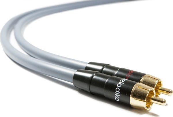 Καλώδιο Melodika MD2R250G RCA (Cinch) σε 2xRCA, 25m, Γκρι